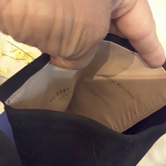 Stuart Weitzman ELOISE 75 ASPHALT SUEDE  BOOT - Picture 7 of 8